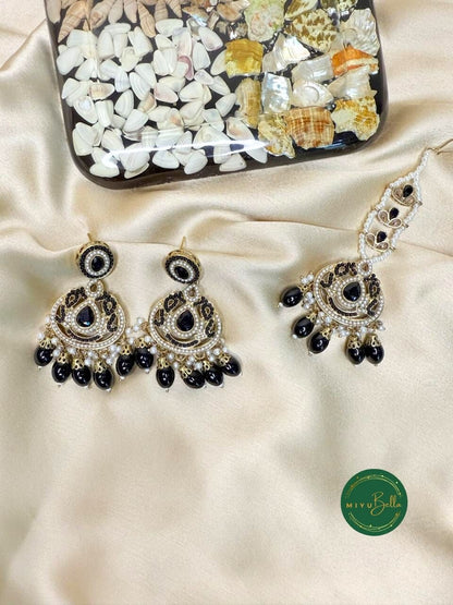 Apsara – Antique Gold American Diamond Jadau Victorian Set