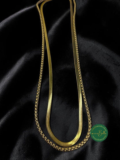 Aster - Layered Chain Necklace