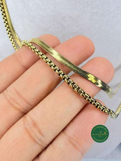 Aster - Layered Chain Necklace
