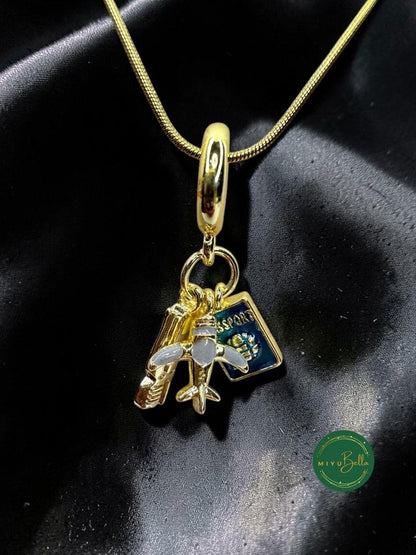Aster - Wanderlust Charm Pendant Necklace