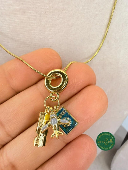 Aster - Wanderlust Charm Pendant Necklace