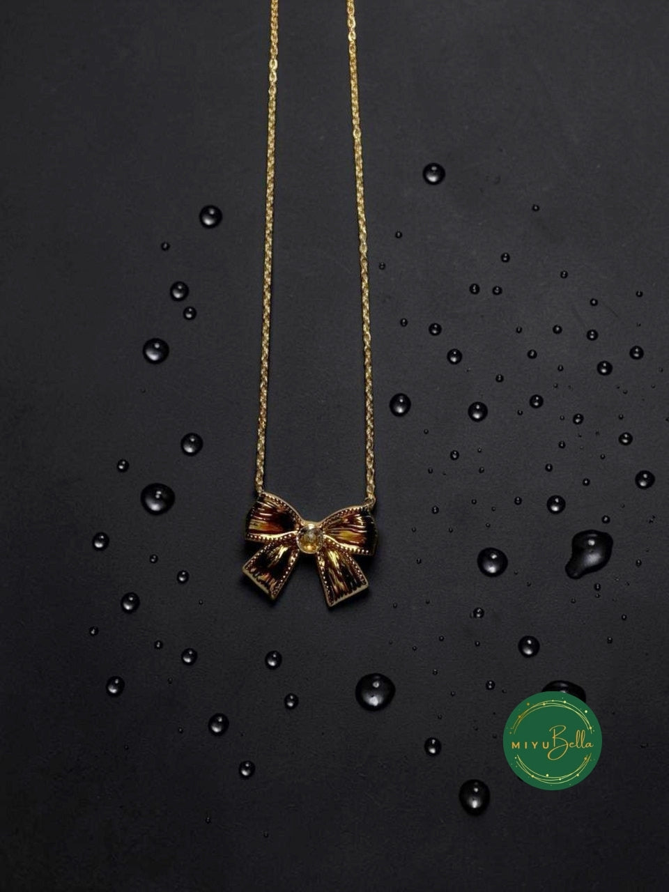 Aurelia - Bow Pendant