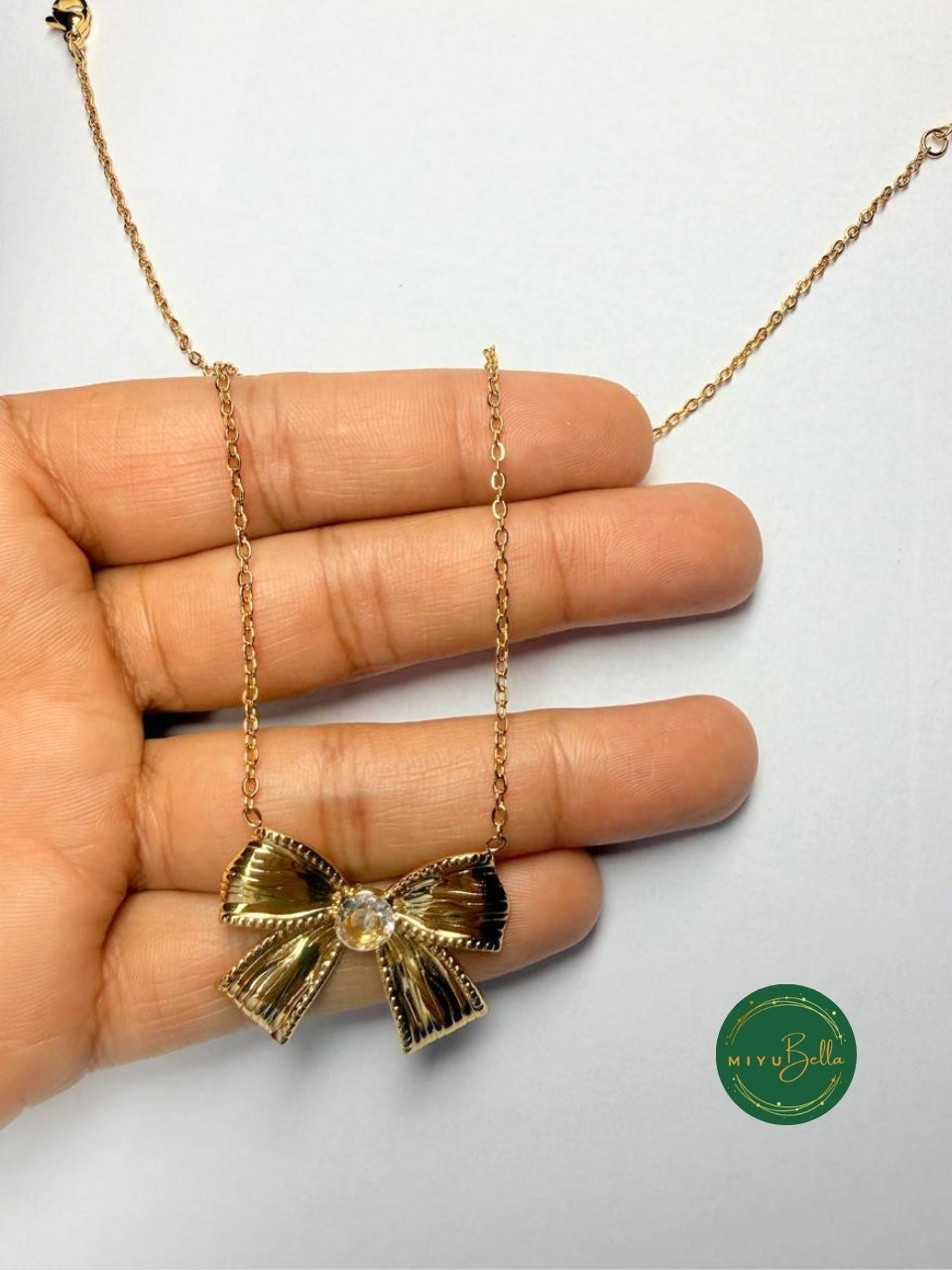 Aurelia - Bow Pendant