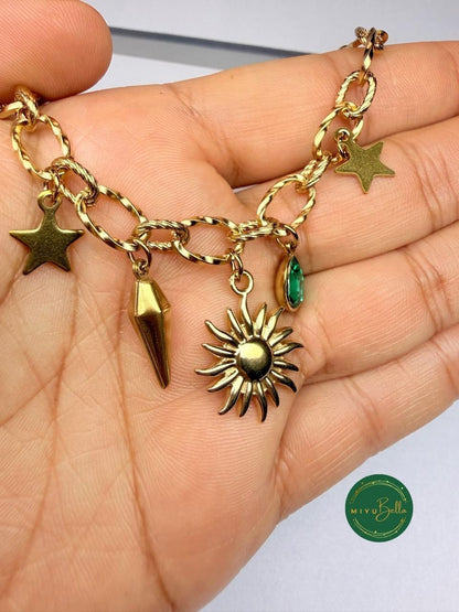 Estelle - Celestial Charm Bracelet