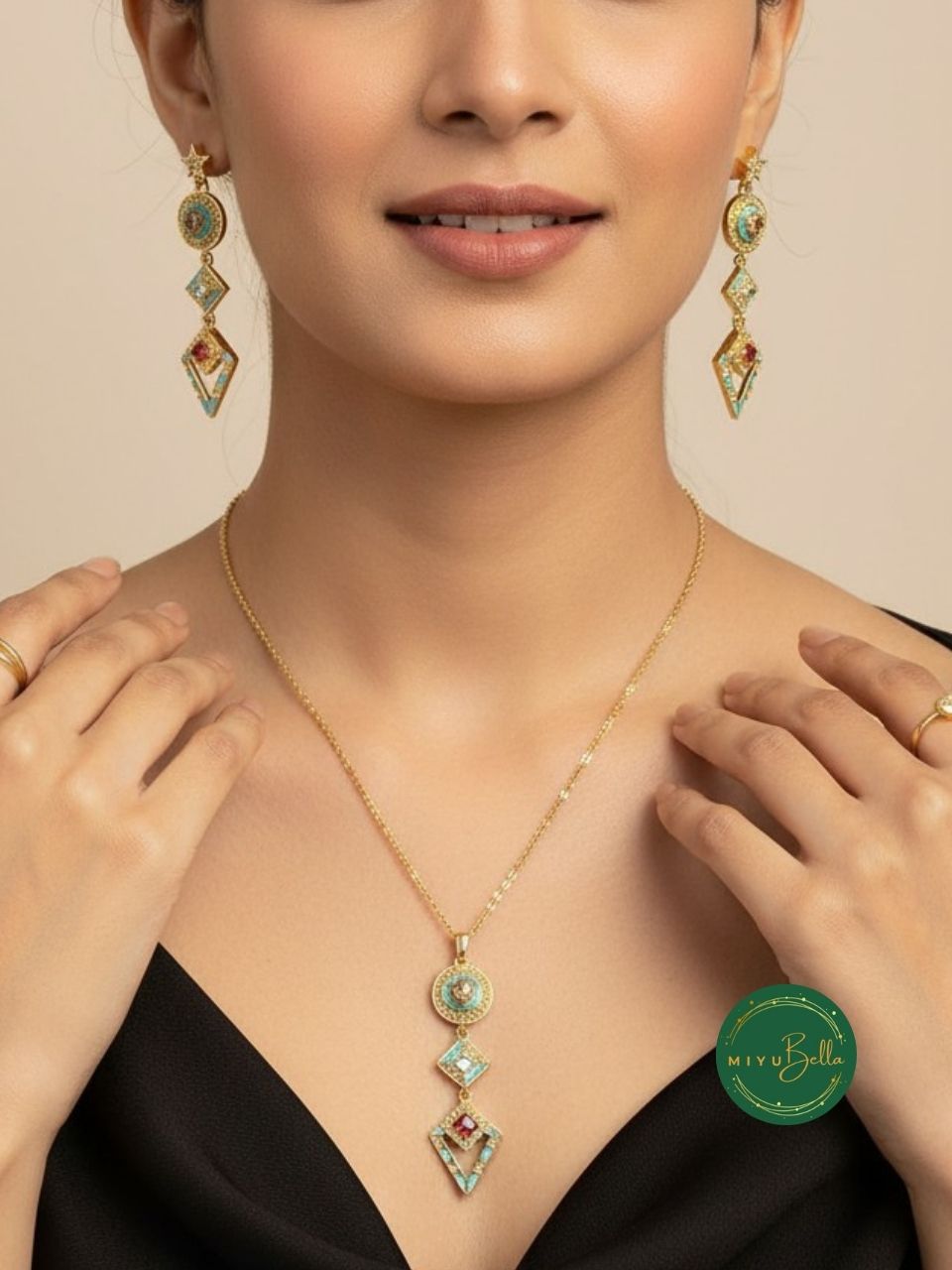 Estelle - Celestial Pendant Set