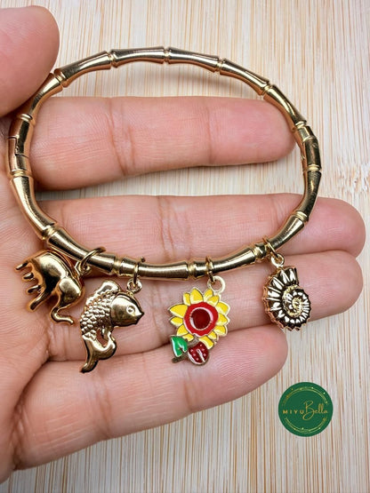 Estelle - Nature Charm Bracelet