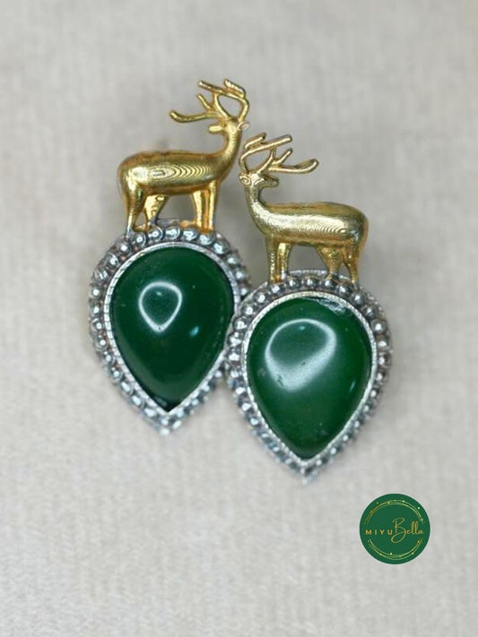 Garima – Dual Tone Antique Finish in Hypoallergenic Brass