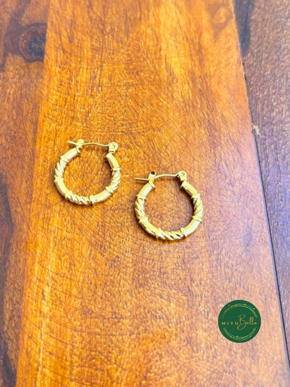 Aurelia - Classic Hoop Earrings