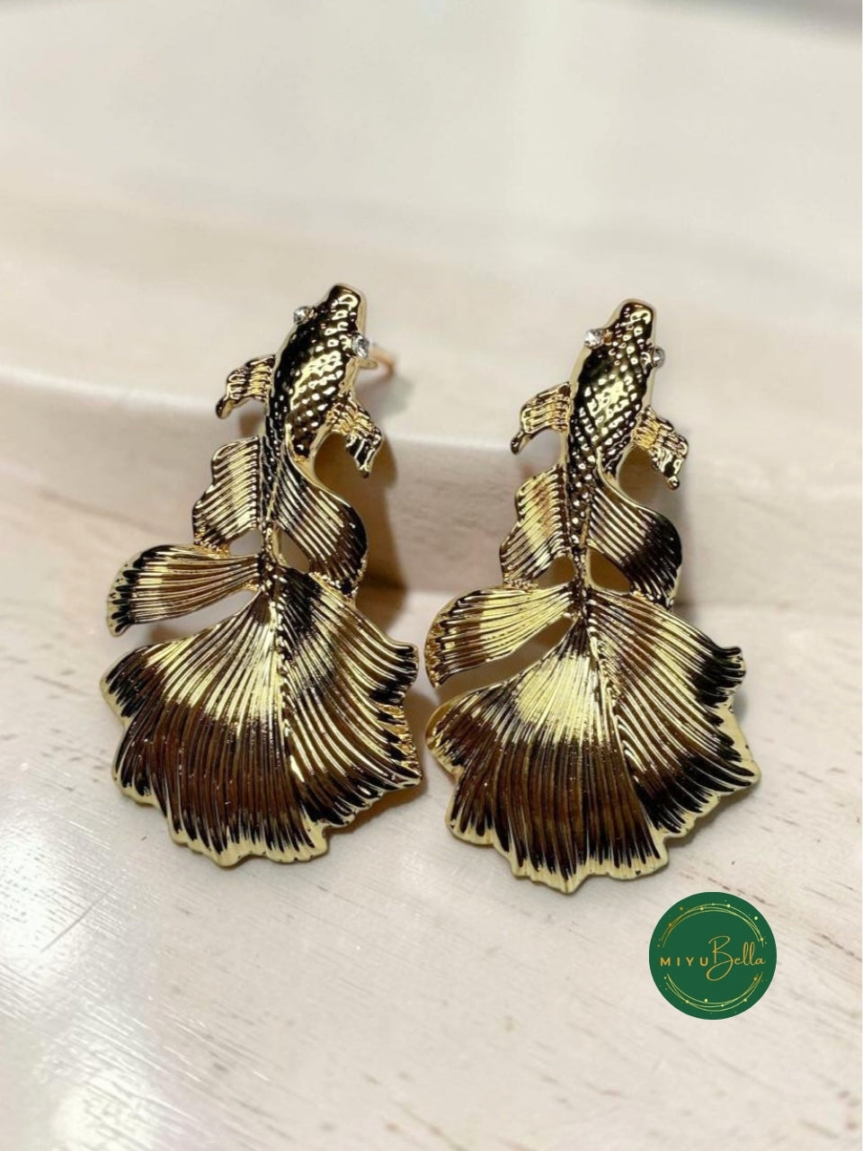 Aurelia - Koi Statement Earrings