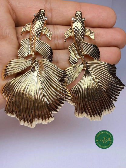 Aurelia - Koi Statement Earrings