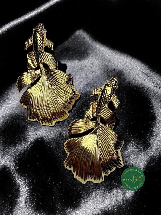 Aurelia - Koi Statement Earrings