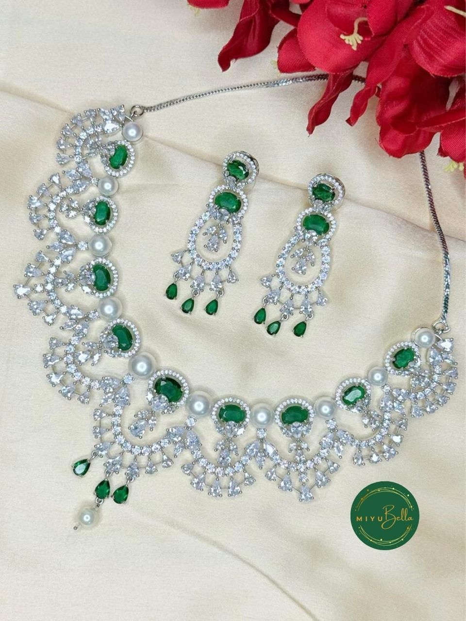 Maria – Victorian Cubic Zirconia Set