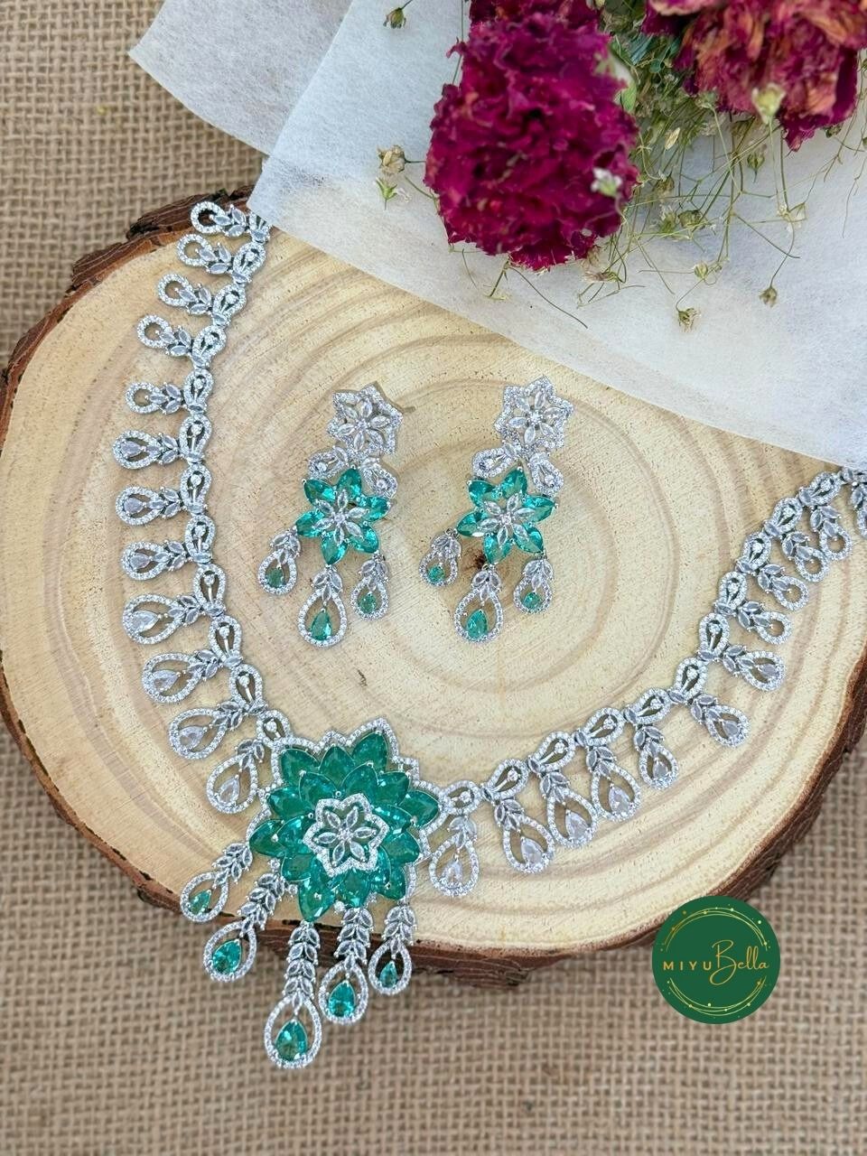 Mia: American Diamond Victorian Set