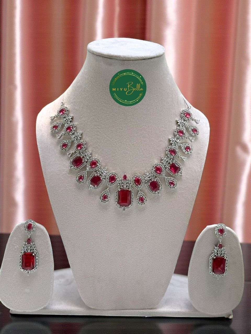 Mia: American Diamond Victorian Set