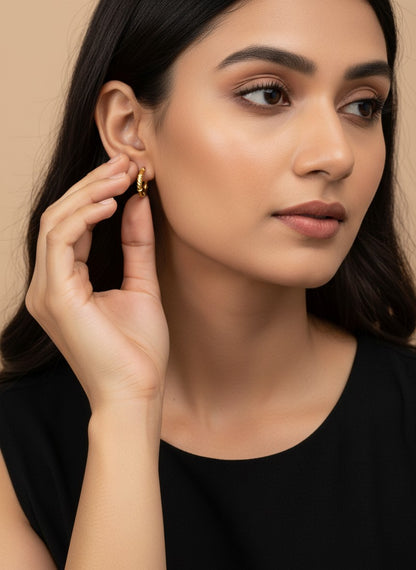 Aurelia - Classic Hoop Earrings