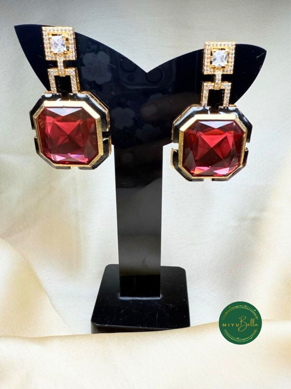 Señorita – Austrian Crystals and Cubic Zirconia Drop Earrings