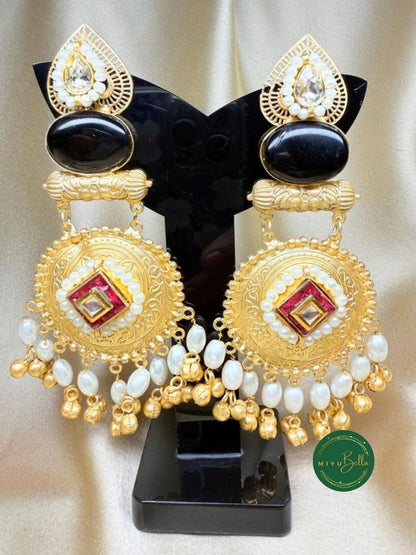 Shayla - Antique Gold Kundan Elegance