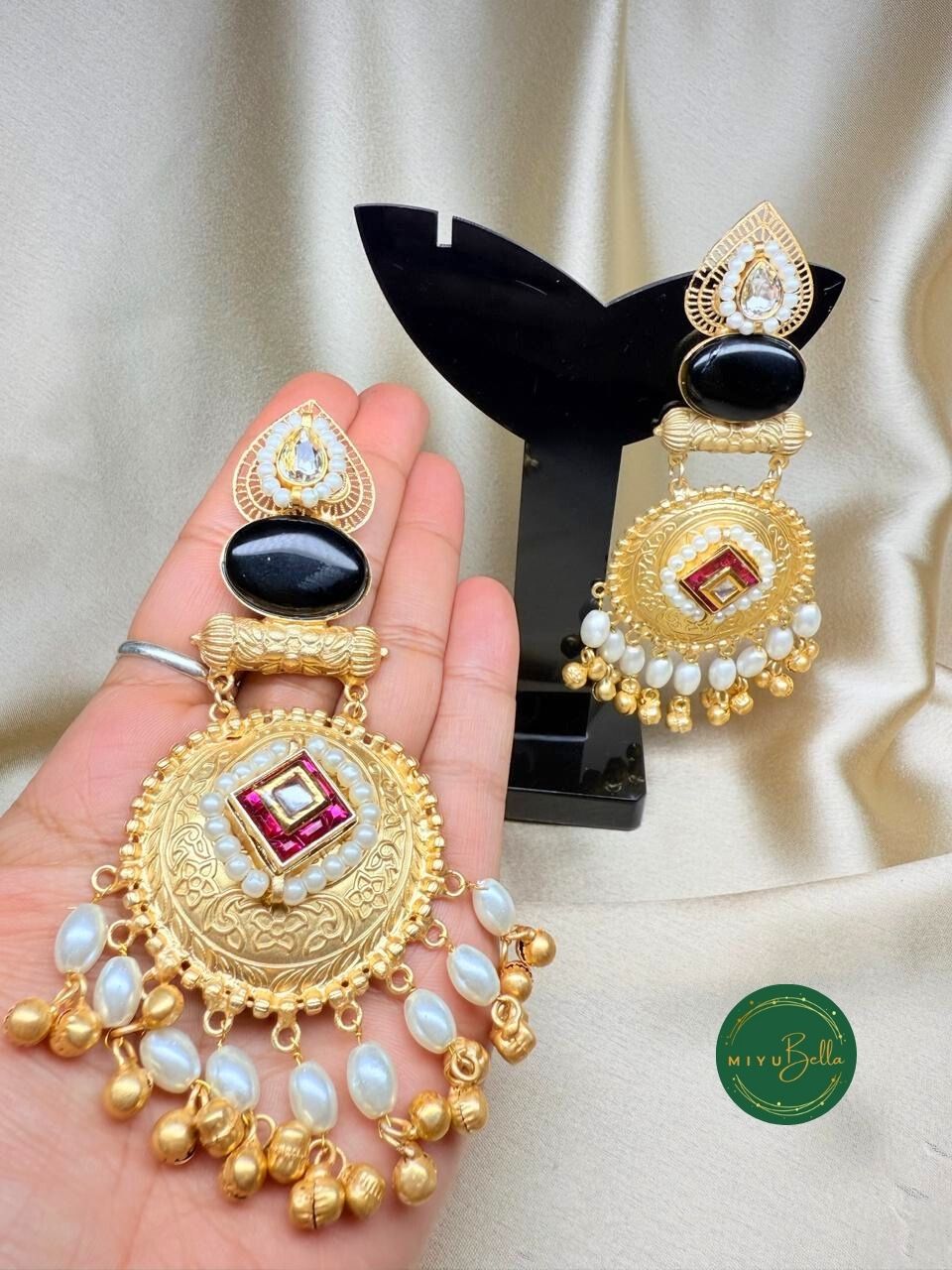Shayla - Antique Gold Kundan Elegance