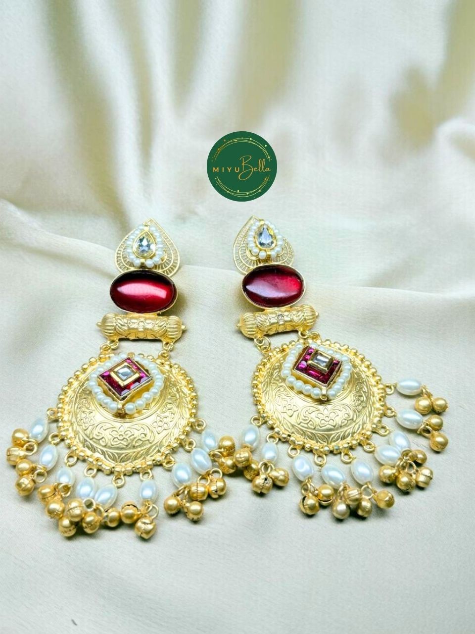 Shayla - Antique Gold Kundan Elegance