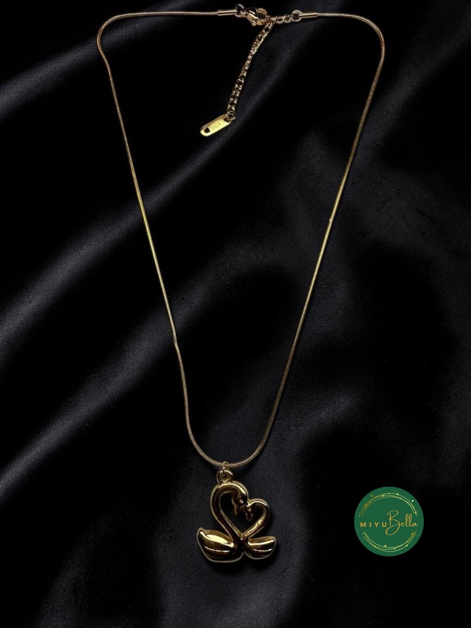 Aurelia - Swan Pendant Necklace