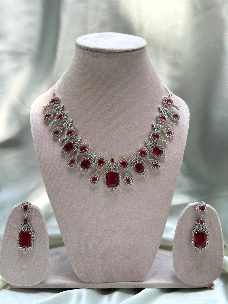 Mia: American Diamond Victorian Set