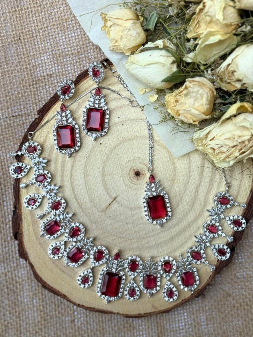 Mia: American Diamond Victorian Set